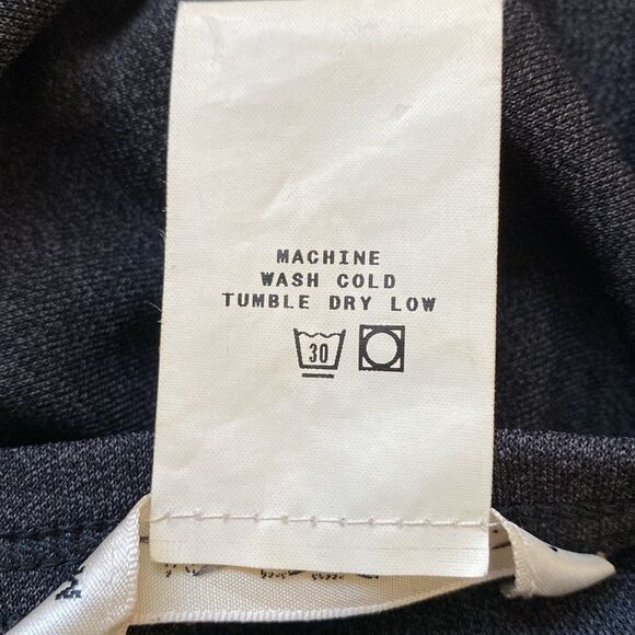 Vintage Y2K Max Studio Petite Large Black Slinky Maxi Skirt w Elastic Waistband - Picture 6 of 6